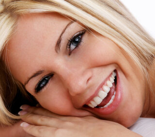Image of a woman with a pretty smile.